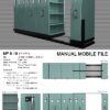 MOBILE FILE MANUAL ALBA 32 KOMPARTEMEN TIPE MF-8-18 LEMARI ARSIP KANTOR ROLL O PACK / MOBILE FILE MANUAL ALBA 32 KOMPARTEMEN TIPE MF-8-18: Solusi Penyimpanan Arsip Profesional dengan Kapasitas Besar dan Hemat Ruang