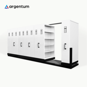 ARGENTUM LEMARI ARSIP KANTOR MOBILE FILE MANUAL TIPE MF-10-22 (50 CPTS) | LEMARIBESI.ID