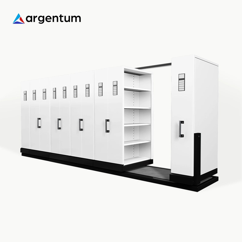 ARGENTUM LEMARI ARSIP KANTOR MOBILE FILE MANUAL TIPE MF-10-22 (50 CPTS) | LEMARIBESI.ID