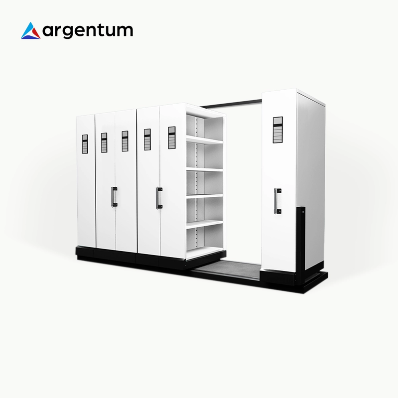 ARGENTUM LEMARI ARSIP KANTOR MOBILE FILE MANUAL TIPE MF-6-22 (30 CPTS) | LEMARIBESI.ID